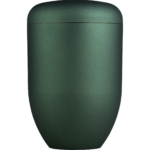 Schlichte Urne, Modell "Calm", in jadegrün